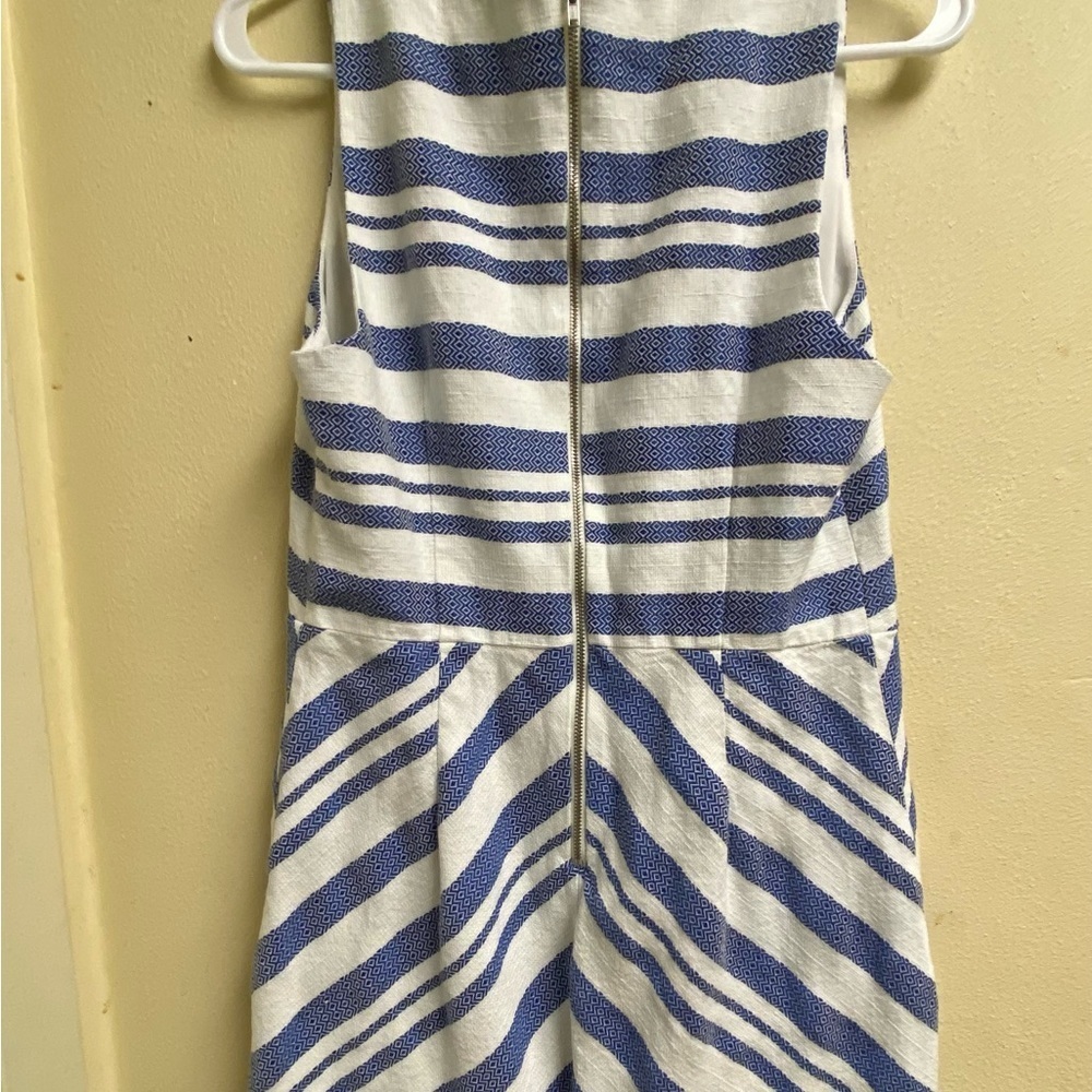 The Limited Blue Striped Dress ~ Women’s Size 8 - Picture 2 of 2